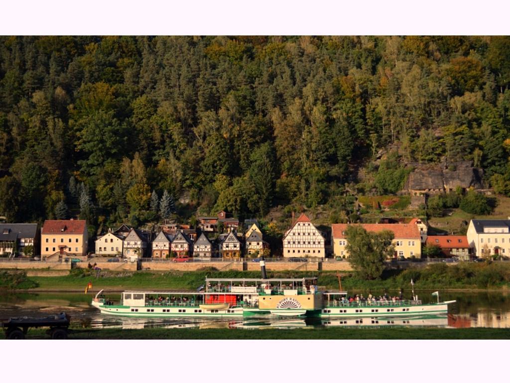 Pension Schwarz Бад-Шандау Экстерьер фото